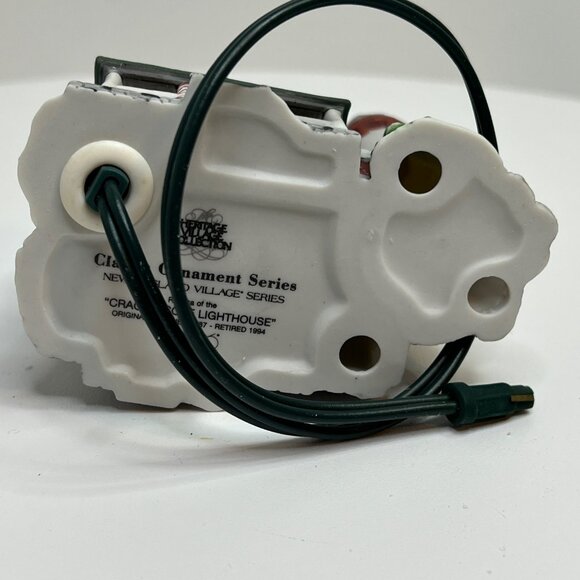 Dept 56 Craggy Cove Lighthouse Christmas Tree Ornament from 1998 - Picture 9 of 9